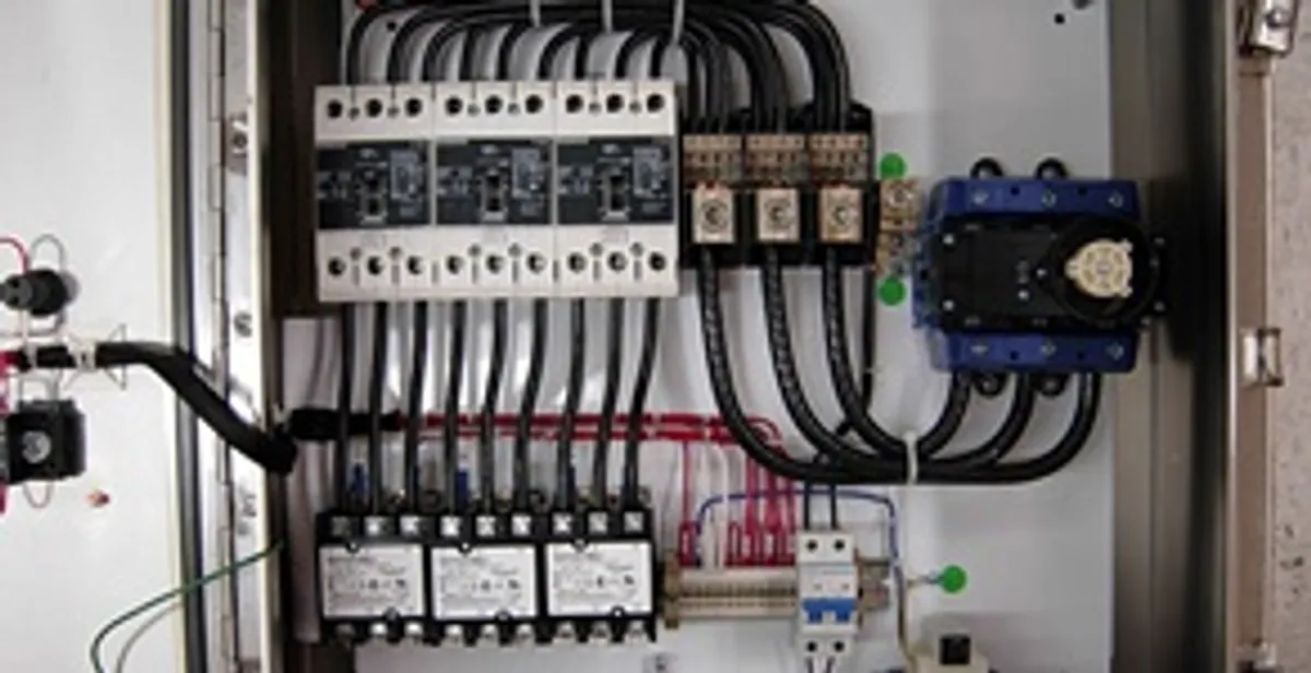 Electrical panel installation with organized circuit breakers and wiring in Reno, NV