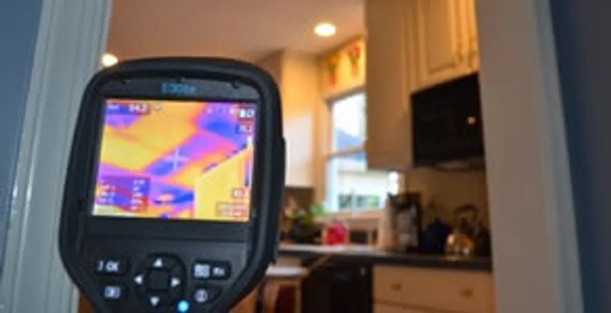 home energy audit service using thermal imaging to evaluate electrical efficiency inside a home in Reno, NV